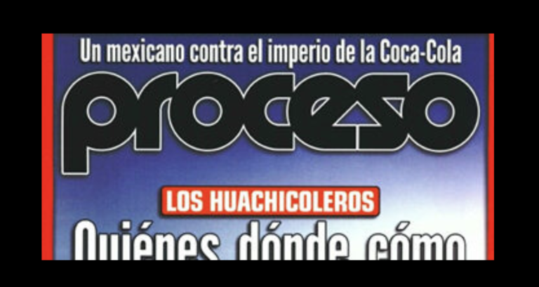 <center>Proceso<br>México</center><br>Un mexicano contra el imperio de la Coca-Cola